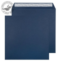 Blake Creative Colour Oxford Blue Peel and Seal Wallet 220x220mm 120gsm (Pack 250)