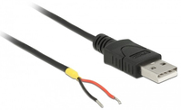 DeLOCK 85664 cable USB 1,5 m USB 2.0 USB A Negro