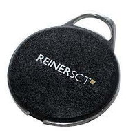 Reiner SCT MIFARE DESFire EV2 etiqueta RFID Negro 50 pieza(s) Policarbonato (PC), Acero inoxidable