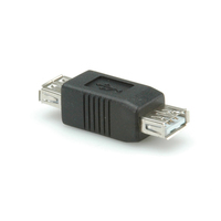 ROLINE USB 2.0 Gender Changer, Type A F/F Negro