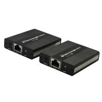 Techly IDATA EXT-E71 Audio-/Video-Leistungsverstärker AV-Sender & -Empfänger Schwarz