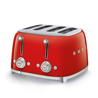 Smeg TSF03RDEU Toaster 4 Scheibe(n) 2000 W Rot