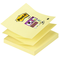 3M Z-Notes zelfklevend notitiepapier Vierkant Geel 90 vel Zelfplakkend