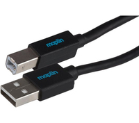 Maplin MAPCUS01-007 USB cable USB 2.0 0.75 m USB A USB B