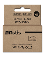 Actis KC-512R Tintenpatrone (Ersatz für Canon PG-512; Standard; 15ml; schwarz)