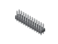 MPE-Garry 087-2-020-0-S-XS0-1260 Printed Circuit Board (PCB) accessory Pin header Black, Metallic 1 pc(s)
