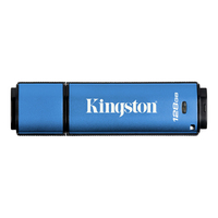 Kingston Technology DataTraveler VP30 USB flash meghajtó 128 GB USB A típus 3.2 Gen 2 (3.1 Gen 2) Kék