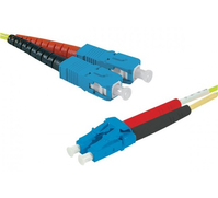 CUC Exertis Connect 392861 Glasvezel kabel 1 m SC LC OS2 Geel