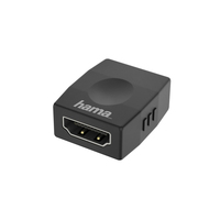 Hama 00200346 Kabeladapter HDMI Type A (Standard) HDMI Typ A (Standard) Schwarz