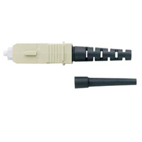 Panduit SC multimode simplex fiber optic connector Black conector