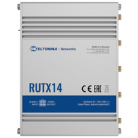 Teltonika RUTX14 router de telefonía/puerta de enlace/módem Router de red móvil