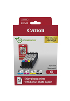 Canon 0332C006 tintapatron 4 dB Eredeti Nagy (XL) kapacitású Fekete, Cián, Magenta, Sárga