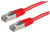 ROLINE S/FTP (PiMF) Patch Cord Cat.6, red 7.0m cable de red Rojo