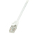 LogiLink 5m Cat.6 U/UTP hálózati kábel Fehér Cat6 U/UTP (UTP)