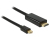 DeLOCK 83699 adaptador de cable de vídeo 2 m Mini DisplayPort HDMI Negro