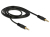 DeLOCK 1m 3.5mm M/M audio cable Black