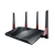 ASUS RT-AC88U router bezprzewodowy Gigabit Ethernet Dual-band (2.4 GHz/5 GHz) Czarny, Czerwony