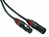 Contrik XLR/XLR M/F 3m Audio-Kabel XLR (3-pin) Schwarz, Rot