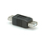 ROLINE USB 2.0 Gender Changer, Type A F/F Fekete