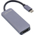 InLine 33271H hub de interfaz USB 3.2 Gen 1 (3.1 Gen 1) Type-C 5000 Mbit/s Gris