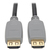 Tripp Lite P568-01M-2A Cable HDMI 2.0a de Alta Velocidad con Conectores de Alta Sujeción, Ultra Alta Definición 4K, 60 Hz, 4:4:4, M/M, Negro, 1M [3.28 pies]