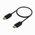 AISENS Cable DISPLAYPORT V1.2 CCS 4K@60Hz, DP/M-DP/M, Negro, 0.5m