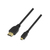 AISENS A119-0116 cable HDMI 0,8 m HDMI tipo A (Estándar) HDMI tipo D (Micro) Negro