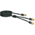 Schwaiger CIK4030 533 Audio-Kabel 3 m RCA 2 x RCA Schwarz