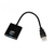 iBox IAHV01 video kabel adapter HDMI Type A (Standaard) VGA (D-Sub) Zwart