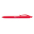 Milan 176512925 bolígrafo Rojo Bolígrafo de punta retráctil con pulsador 25 pieza(s)