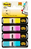 Post-It Segnapagina Index miniset - colori vivaci - 4 x 35 segnapagina