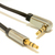 Gembird CCAPB-444L-1M audio kabel 3.5mm Zwart