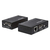 Manhattan VGA Cat5/5e/6 Extender, Extends video and audio signals up to 300m, Black, Three Year Warranty, Box