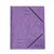 Herlitz 11199536 fichier Carton Violet A4