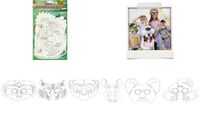 folia Masques pour enfants "Animaux exotiques", blanc (57906872)