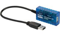 W&T Isolateur USB 2kV Hi-Speed, bleu (11130225)