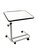 Beistell-Tisch ca.62x41x65-98 cm weiß(Sundo)