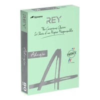 Carta colorata A4 Sylvamo Rey Adagio 80 g/m² verde - Risma da 500 fogli - ADAGI080X651