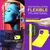 Hülle Neon für iPhone 15 Plus Silikon Schutzhülle Bunt Slim Case Handyhülle Soft Gelb