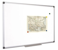 Fehértábla, mágneses, 120x180 cm, alumínium keret, VICTORIA VISUAL
