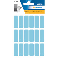 Vielzweck-Etiketten, zum Markieren, Adressieren, 12 x 34 mm, blau, 90 Stück