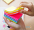 Stickn Sticky Notes Cube 76x76mm 400 Sheets Neon Colours 21539