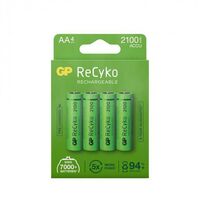 RECYKO 210AAHCE-2WB4/AA ReCyko, Rechargeable battery, AA, Nickel-Metal Hydride (NiMH), 1.2 V, 4 pc(s), 2000 mAh Haushaltsbatterien