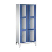 CLASSIC locker unit, compartment height 510 mm, with feet
