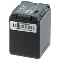 Akku für Panasonic HDCSX 5 Li-Ion 7,2 Volt 2640 mAh schwarz
