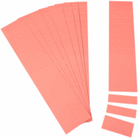 Einsteckkarten für 20mm Einsteckschiene 60x17mm VE=170 Stück rot