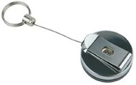 APS Retractable Key Ring Clips in Stainless Steel Waiters Accessory Set of 2