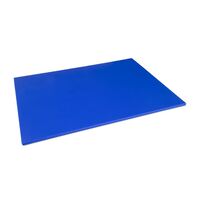 Hygiplas Large Low Density Blue Chopping Board for Raw Fish - 60x45cm