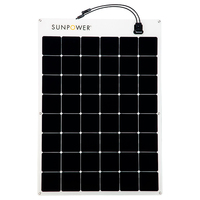 Unité(s) Panneau solaire flexible Sunpower 170W Monocristallin