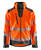 High Vis Softshell Jacke 4491 High Vis orange/mittelgrau